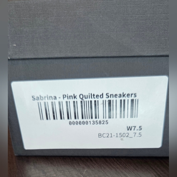 Blackcraft Sabrina Pink Quilted Sneakers • NWT • Size 7.5 - Picture 8 of 8